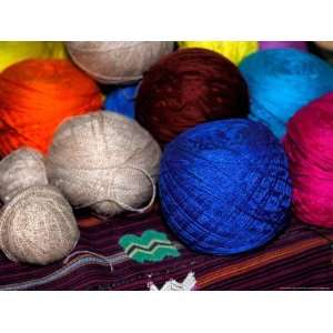 Balls of Yarn, Traditional Textiles, Textile Museum, Casa del Tejido 