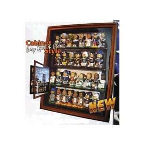  Custom Engraved Bobble Head Doll Hotel Display Case with 