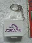 jordache plastic white box with skates clip on key chai