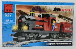 EN627 Enlighten Block Train Series Steam Locomotive  