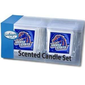    College Candle Set (2)   Boise State Broncos