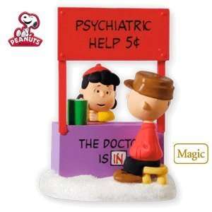 The Doctor Is In Lucy Peanuts Gang 2010 Hallmark Ornament  