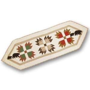    Patch Magic TRBEPW Bears Paw Table Runner: Kitchen & Dining