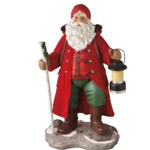  2 Mountain Man Santa Table Top Figurine: Home & Kitchen
