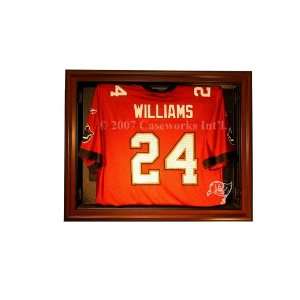  Tampa Bay Buccaneers Removable Face Jersey Display   Brown 