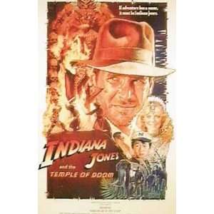    INDIANA JONES AND THE TEMPLE OF DOOM   Movie Poster