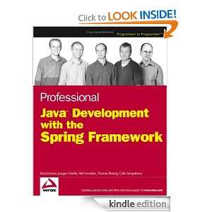 Professional Java Development with the Spring Framework Rod Johnson 