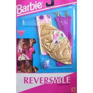 com Barbie Reversible Fashions   Easy To Dress (1992 Arcotoys, Mattel 