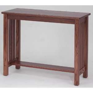  #4539 Solid Oak Mission Sofa Table