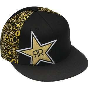 Rockstar Energy Drink Officially Licensed Commotion Mens Flexfit Hat 