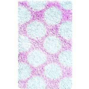   America Kids Polkamania Pink/white 02262 Pink/white 2.8X4.8 Area Rug