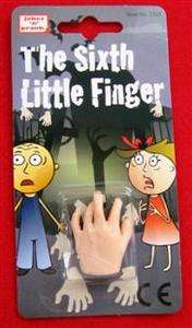 NEW ITEM SIXTH LITTLE FINGER GAG MAGIC TRICK VERY SPOOKY A MUST SEE 