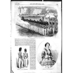   1855 Hon.Artillery Copany Queen Birthday Costume Bosio: Home & Kitchen