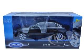 AUDI A4 BLACK 124 DIECAST MODEL CAR  