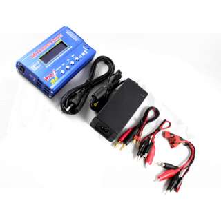 Multifunction IMAX B6 Battery Charger W/ power adapter AC 110v to DC 