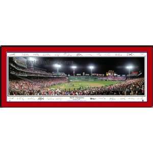  Boston Red Sox Fenway Park   2007 ALCS Champions Signed 