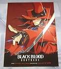 BLACK BLOOD BROTHERS ANIME FUNIMATION 5x7 DVD PROMO CARD