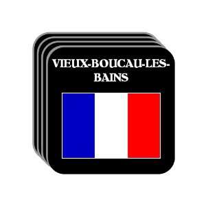  France   VIEUX BOUCAU LES BAINS Set of 4 Mini Mousepad 