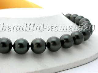 gems info the beautiful necklace 18 tahitian black 14mm south sea 