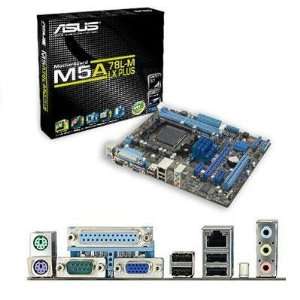  New   Asus M5A78L M LX PLUS Desktop Motherboard   AMD 760G Chipset 