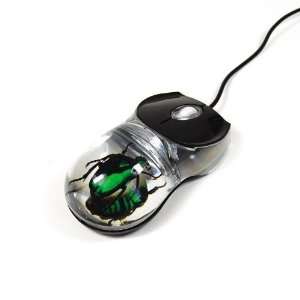   East CM03 Real Bug Computer Mouse Green Chafer Beetle Electronics