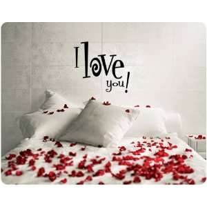  I Love You! Valentines Day Saying Wall Decal Decor Words 