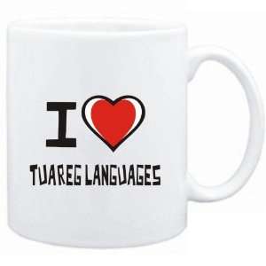  Mug White I love Tuareg languages  Languages Sports 