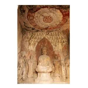   Buddhist Caves, Luoyang, China Poster (18.00 x 24.00)