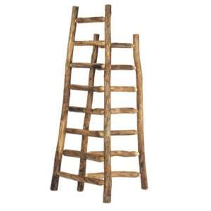  Rustic Log Kiva Ladders   4 Lengths Available Patio, Lawn 