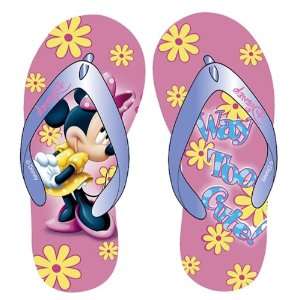  Disney Minnie Mouse Adult Flip Flops 