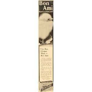  1910 Ad Bon Ami Surface Polish Cleans Chick Soap Friend 