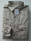 NEW W/TAG J.CREW FACTORY MEN KHAKI HACK BROKEN IN CHINO SHIRT X SMALL