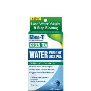  MEGA T Green Tea Water Pill, 28 ct (Quantity of 6) Health 