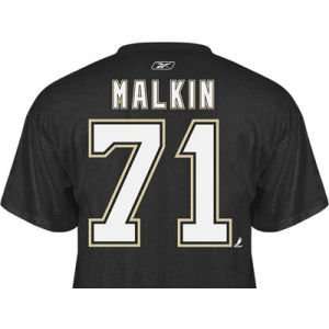  Pittsburgh Penguins Malkin NHL Player T Shirt: Sports 