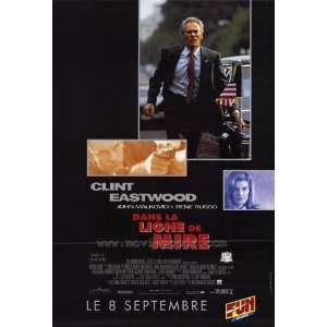   French 30x40 Clint Eastwood John Malkovich Rene Russo
