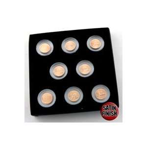  2009 Complete Satin Finish Copper Lincoln Cent Collection 