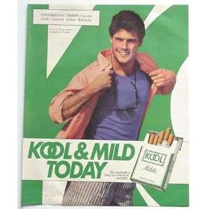  1987 Kool Milds Cigarette Print Ad (3345): Home & Kitchen