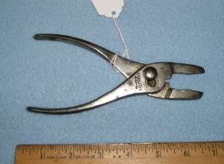 Kraeuter No. 40 6 Thin Jaw Comb. Slip Joint Pliers  