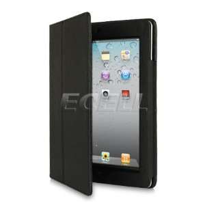  Ecell   BLACK LIZARD SKIN LEATHER BOOK CASE & STAND FOR 