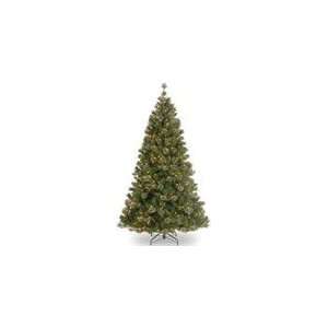   Spruce Hinged Christmas Tree with 550 Clear Lights: Home & Kitchen