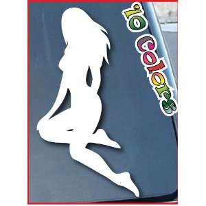  Sexy Girl Pink Car Window Stickers 7 Tall: Everything 