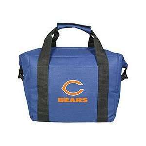 Chicago Bears 12 pack Cooler w/ Shoulder Strap (Measures 10 x 10 x 6 