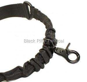   Duty Nylon One Point Tactical Bungee Sling Black Rifle Tactical Sling