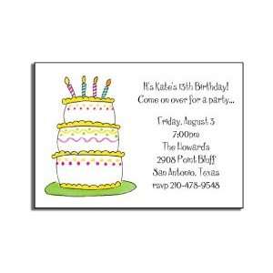  personalized invitations ? take the cake
