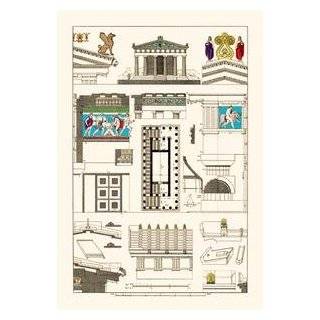 Paper poster printed on 12 x 18 stock. Temple of Athene and Theseus 