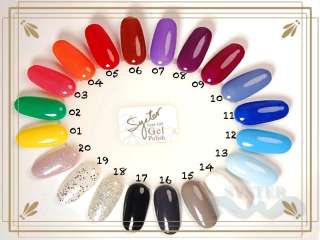 15 ml Exclusive SYSTER TOP COAT Gel for Nail Art Soak Off Color UV Gel 