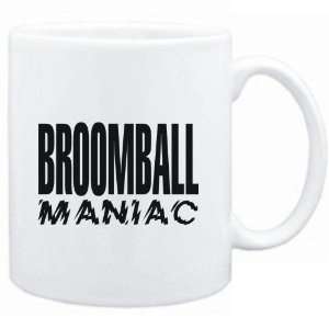  Mug White  MANIAC Broomball  Sports: Sports & Outdoors
