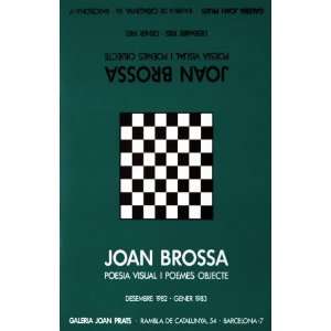   Visual I Poemes Objecte 1983 by Joan Brossa, 22x30