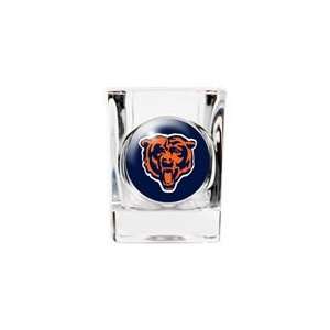   Keepsake: Chicago Bears Personalized NFL Shot Glass: Kitchen & Dining