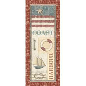  Coastal I Finest LAMINATED Print Charlene Audrey 8x20 